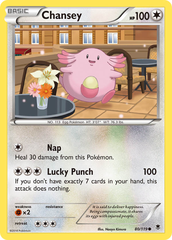 Chansey (80 119) [XY: Phantom Forces] Discount