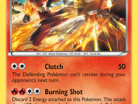 Blaziken (14 111) [XY: Furious Fists] For Discount