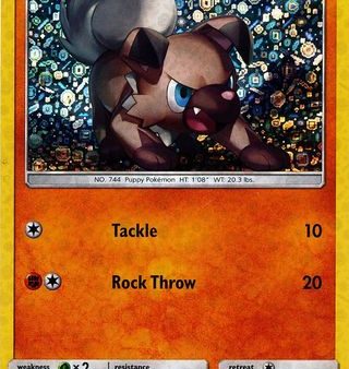 Rockruff (SM06) (General Mills Promo) [Sun & Moon: Black Star Promos] on Sale