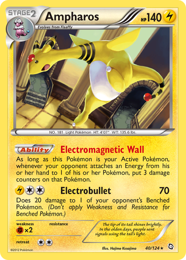 Ampharos (40 124) [Black & White: Dragons Exalted] For Cheap