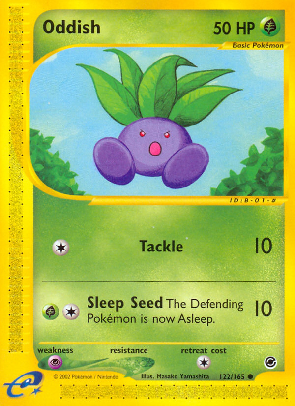 Oddish (122 165) [Expedition: Base Set] Online Hot Sale