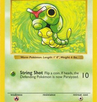 Caterpie (45 102) [Base Set Shadowless Unlimited] Hot on Sale