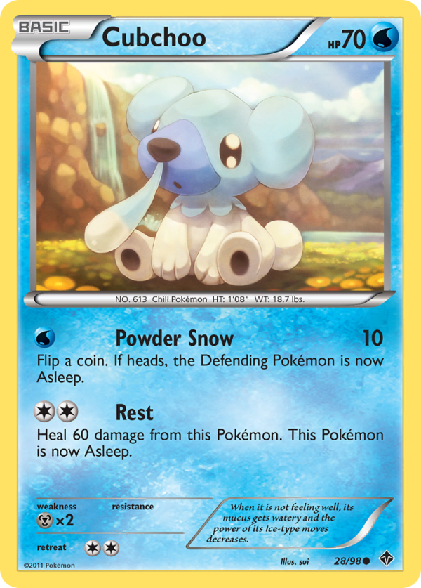 Cubchoo (28 98) [Black & White: Emerging Powers] Online now