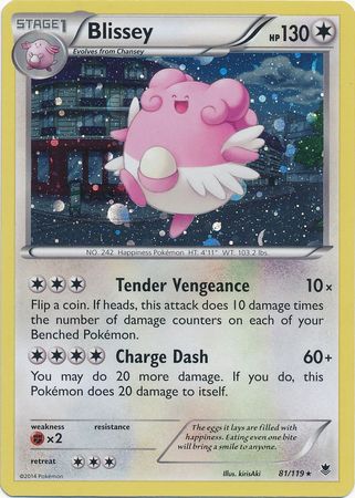 Blissey (81 119) (Cosmos Holo) [XY: Phantom Forces] Supply