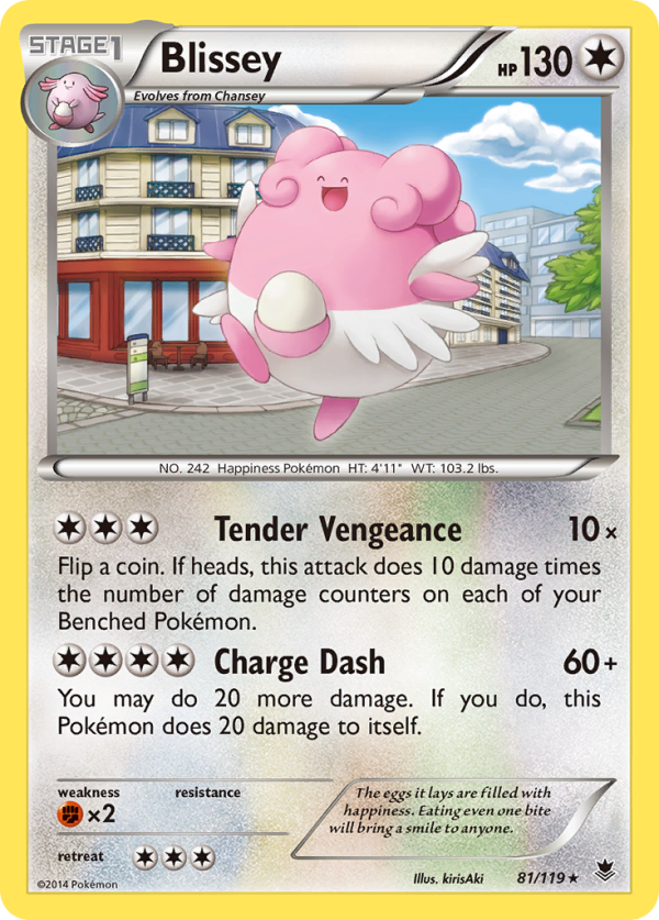 Blissey (81 119) [XY: Phantom Forces] Sale