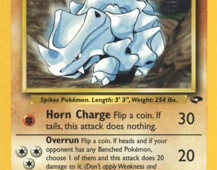 Blaine s Rhyhorn (65 132) [Gym Challenge Unlimited] Online now