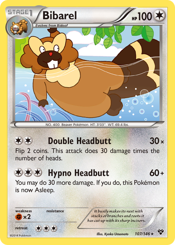 Bibarel (107 146) [XY: Base Set] For Cheap