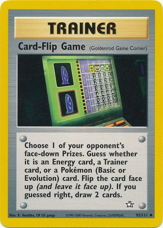 Card-Flip Game (92 111) [Neo Genesis Unlimited] Online Sale