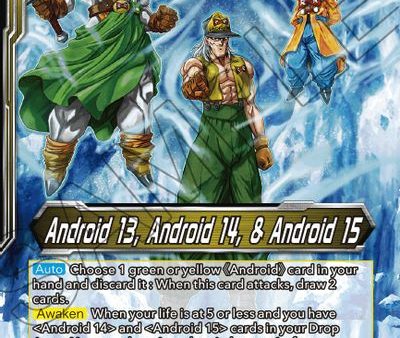 Android 13, Android 14, & Android 15    Android 13, the Unstoppable (EB1-38) [Battle Evolution Booster] Online Sale