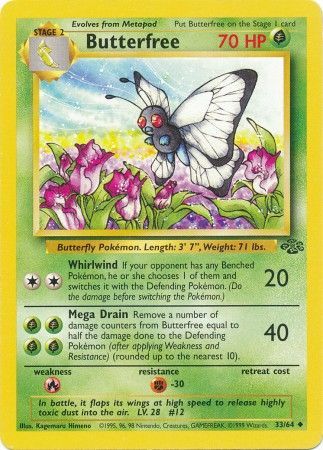 Butterfree (33 64) [Jungle Unlimited] For Discount