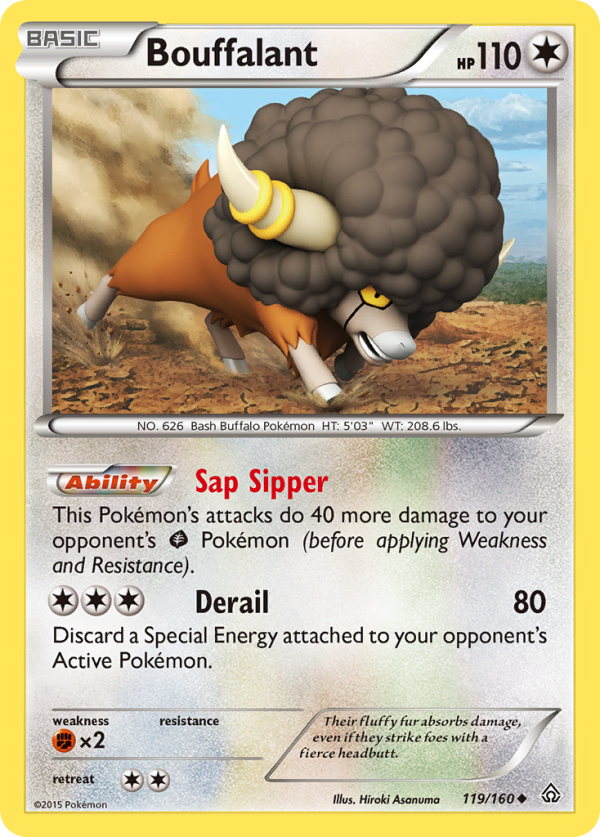 Bouffalant (119 160) [XY: Primal Clash] Fashion