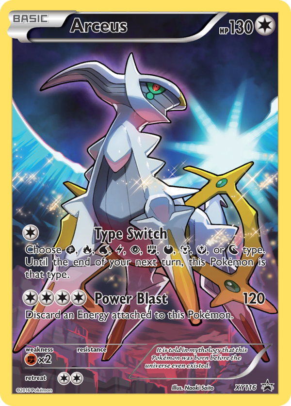 Arceus (XY116) [XY: Black Star Promos] Supply