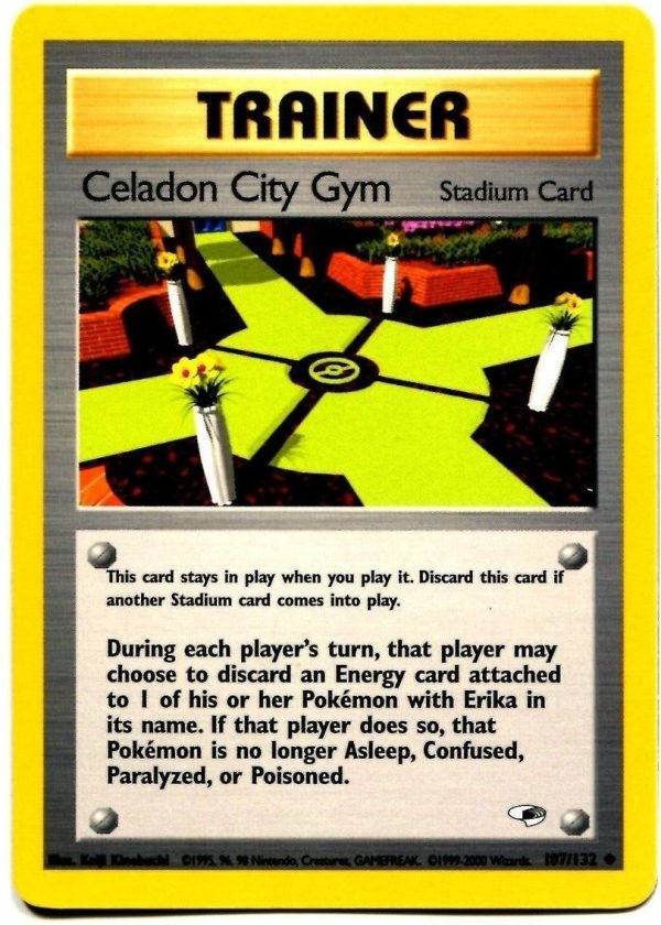 Celadon City Gym (107 132) [Gym Heroes Unlimited] Supply