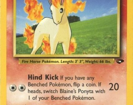 Blaine s Ponyta (64 132) [Gym Challenge Unlimited] on Sale