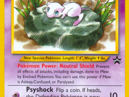 Mew (47) [Wizards of the Coast: Black Star Promos] Online Sale