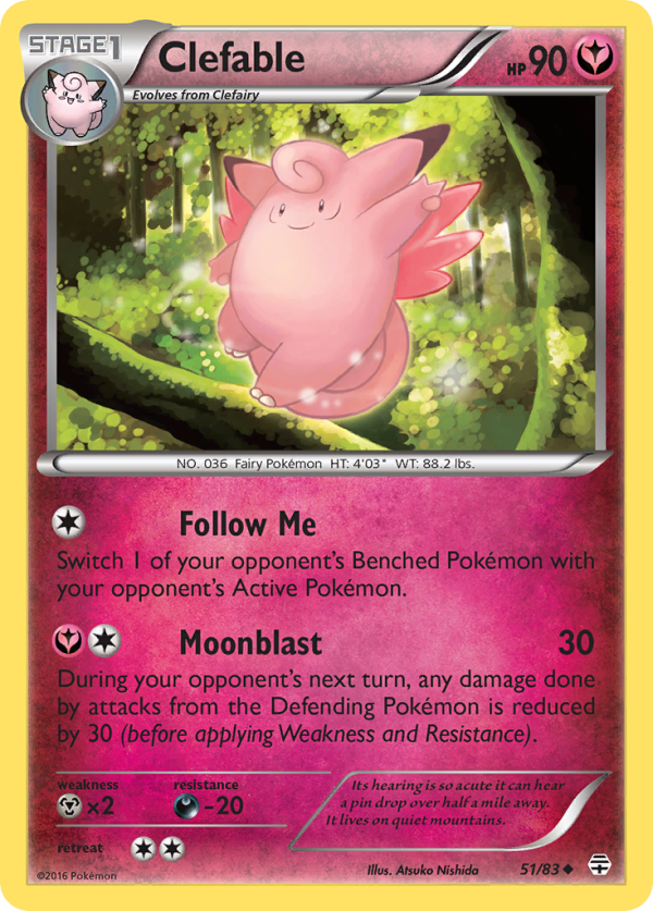 Clefable (51 83) [XY: Generations] Online Hot Sale