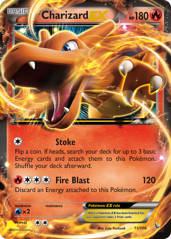 Charizard EX (11 106) [XY: Flashfire] For Sale