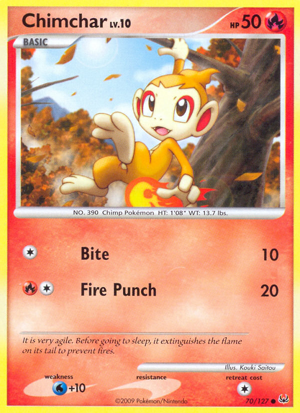 Chimchar (70 127) [Platinum: Base Set] Sale