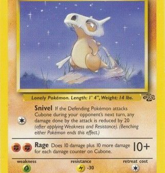 Cubone (50 64) [Jungle Unlimited] Supply