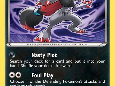 Zoroark (71 114) (Cracked Ice Holo) (Blister Exclusive) [Black & White: Base Set] For Sale