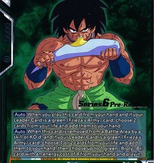 Broly, Unrealized Ambition [BT6-063_PR] Hot on Sale