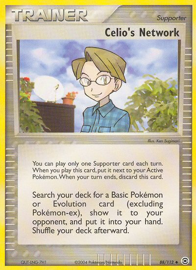 Celio s Network (88 112) [EX: FireRed & LeafGreen] Supply