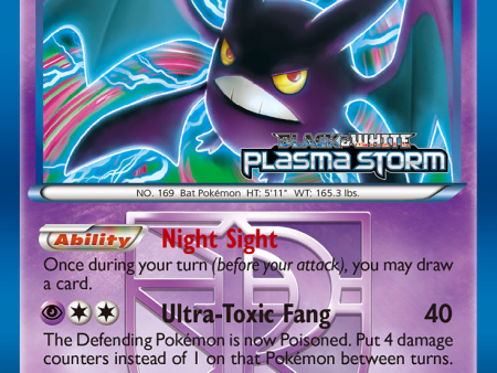 Crobat (BW51) [Black & White: Black Star Promos] For Sale