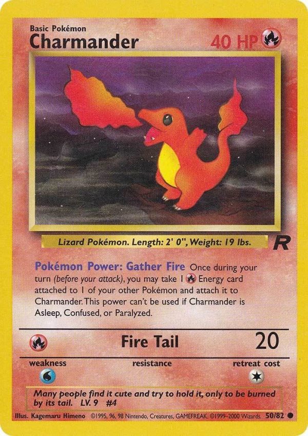 Charmander (50 82) [Team Rocket Unlimited] Online now