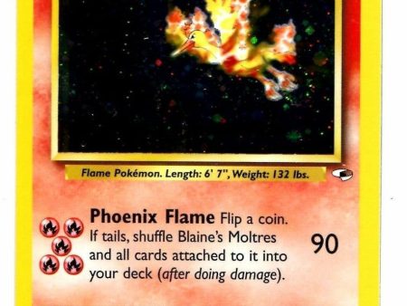 Blaine s Moltres (1 132) [Gym Heroes Unlimited] Fashion