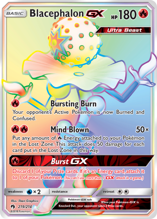 Blacephalon GX (219 214) [Sun & Moon: Lost Thunder] Online now