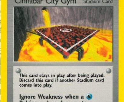 Cinnabar City Gym (113 132) [Gym Challenge Unlimited] Online Sale