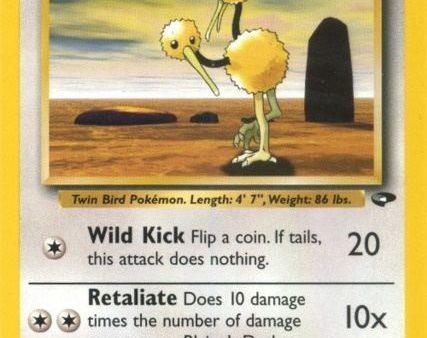 Blaine s Doduo (61 132) [Gym Challenge Unlimited] Hot on Sale