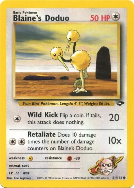 Blaine s Doduo (61 132) [Gym Challenge Unlimited] Hot on Sale