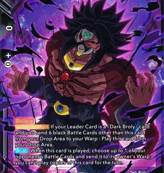 Dark Broly, Uncontrollable Berserker [BT11-134] Online Hot Sale